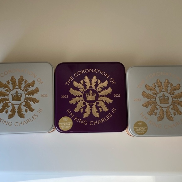 Special Edition English Empty Tin Celebrating Coronation of HM King Charles III - Picture 10 of 12